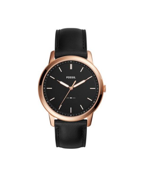 Fossil Strap for the Fossil Watch BLACK & ROSE GOLD FS5376