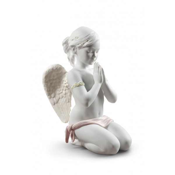 Lladro' Angioletto che prega porcellana