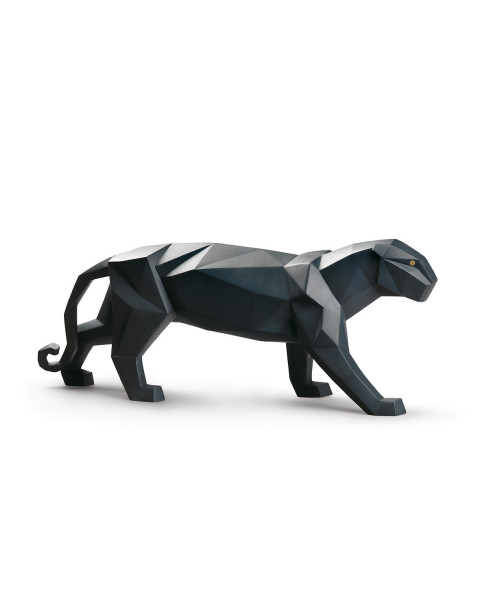 Panther (black matte) Lladró Porcelain 01009299