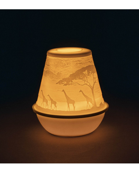 Lit.voti.light-african savannah(rec.led) Lladró Porcelain 01017382