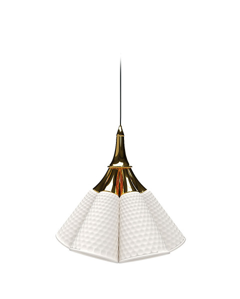 Jamz hanging lamp (gold) Lladró Porcelain 01023931