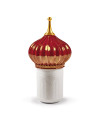 North tower candle 1001 lights (ruby) Lladró Porcelaine 01040173 