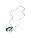 Jewel Diesel Necklace DOUBLE DOGTAGS DX0289040