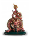 Protective dragon (red) Lladró Porcelain 01002006