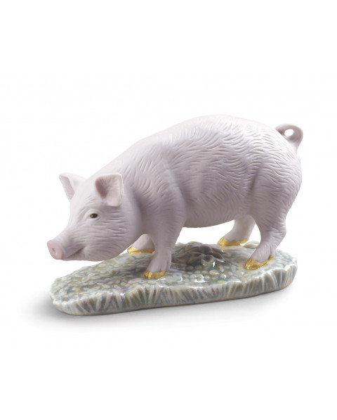 The Pig-Mini Porcelana Lladró 01009121 