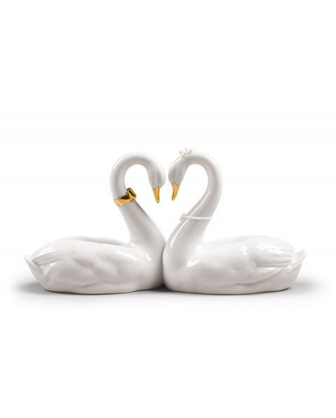 Endless love (Golden Re-Deco) Lladró Porcelain 01009304