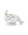 Feels like heaven (white-gold) Porcelana Lladró 01009381 