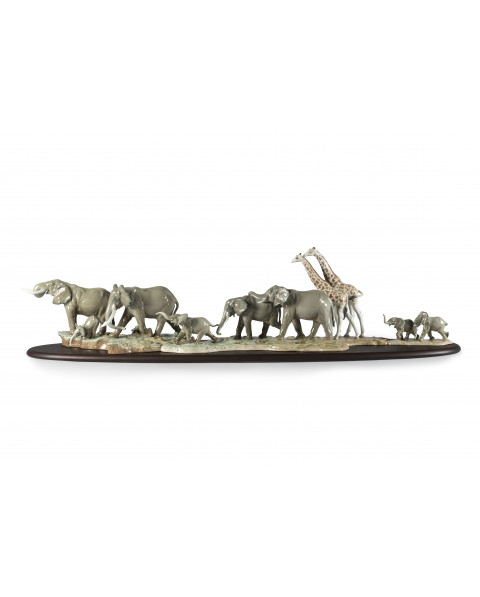 African savannah Lladró Porcelain 01009394