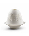 Lithophane votive light-Snowflakes Lladró Porcelain 01018449