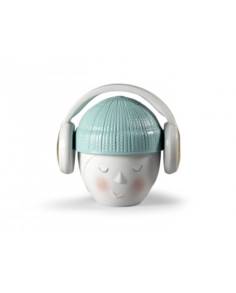 Lee headphones box (white) Lladró Porcelain 01009383