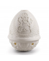 Lithophane votive light-Veena Ganesha Lladró Porcelaine 01017390 