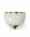 I&S-Wall light (white-gold) (CE/UK Lladró Porzellan 01023992 