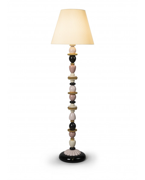 Firefly floor lamp (pink-gold)(CE) Porcelana Lladró 01024002 