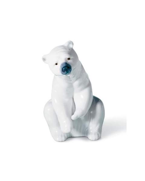 Lladro 01001208 BÄR, GUTMÜTIG, WEIß 010 01208