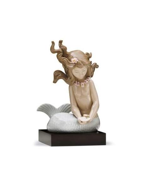 Lladro 01001415 SIRENA CON BRAZOS AL COSTADO 01001415