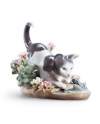 Lladro 01001442 Figurine KITTY CONFRONTATION