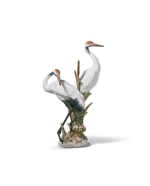 Lladro 01001611 - Фарфор Lladro COURTING CRANES 010 01611