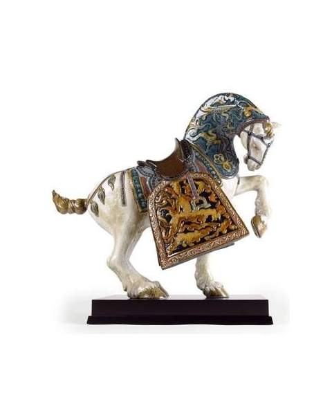 Lladro 01001943 Figurine ORIENTAL HORSE GLAZED