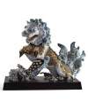 Lladro 01001990 Figurine GUARDIAN LIONESS BLUE