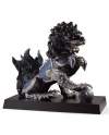 Lladro 01001995 LEON GUARDIAN (NEGRO) 01001995