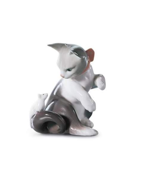 Lladro 01005236 CAT AND MOUSE 010.05236