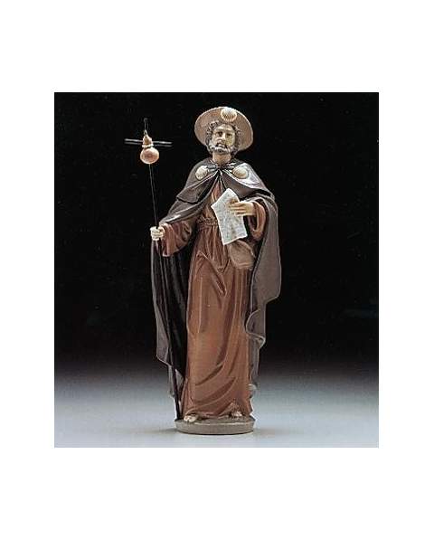 Lladro 01006084 Figurine SAINT JAMES THE PILGRIM