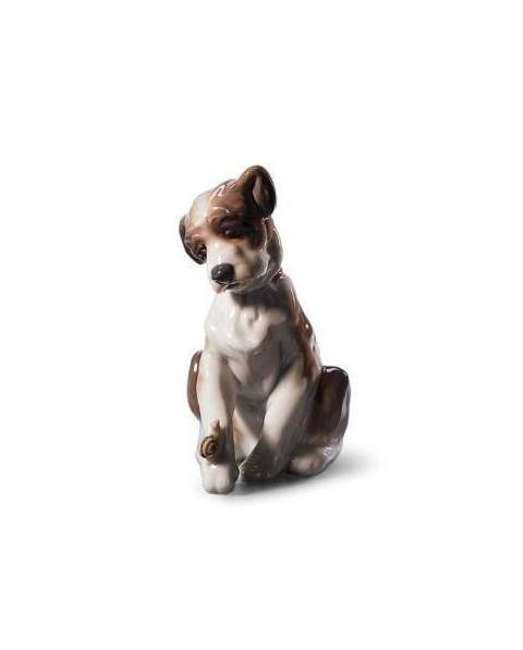 Lladro 01006211 CANE CON LUMACA 010.06211