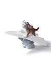 Lladro 01006665 PAPIERFLUGZEUG MIT HUNDEPILOT 010 06665