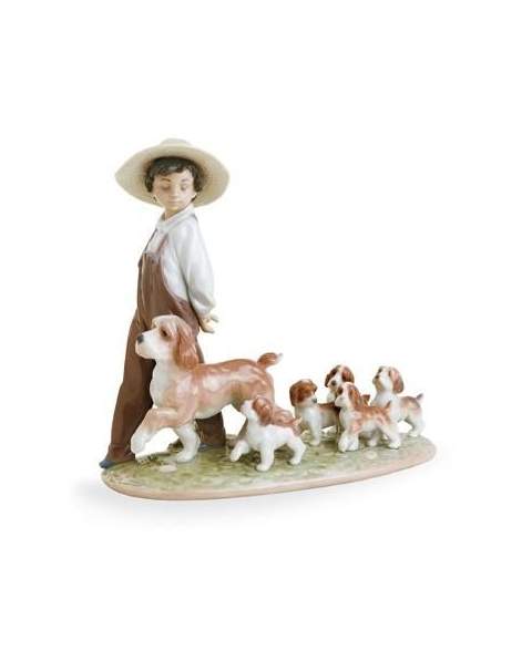 Lladro 01006828 Figurine MY LITTLE EXPLORERS