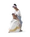 Lladro 01006851 DANS LES BRAS DE MAMAN 01006851