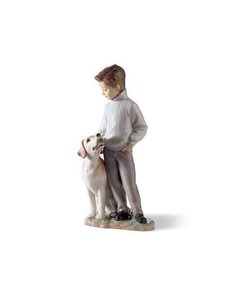 Lladro 01006902 Figurine MY LOYAL FRIEND