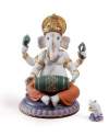 Lladro 01007184 Figurine MRIDANGAM GANESHA LIMITED EDITION