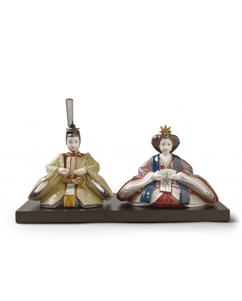 Hina Dolls (brown) Lladró Porcelain 01009373