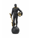 Walking on the moon (black-gold) Lladró Porcelain 01009409