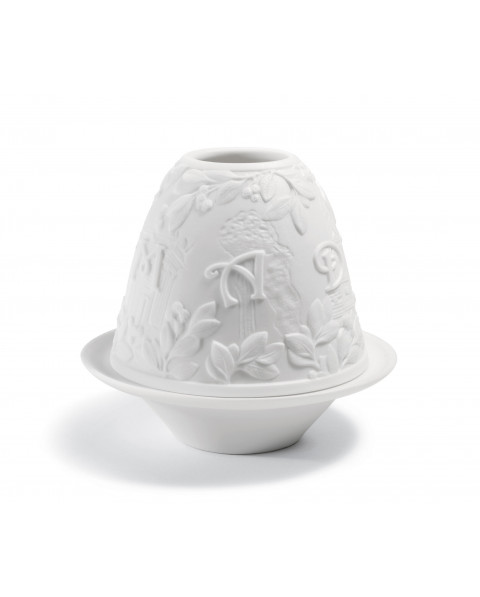 Lithophane votive light - Madrid Lladró Porcelaine 01017328 