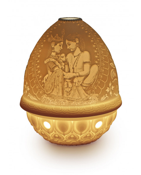 Lithophane votive light-Divine love Lladró Porcelain 01017454