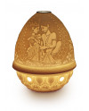 Lithophane votive light-Divine love Lladró Porcelain 01017454