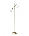 Jamz floor reading lamp (gold) (UK) Lladró Porcelaine 01024010 