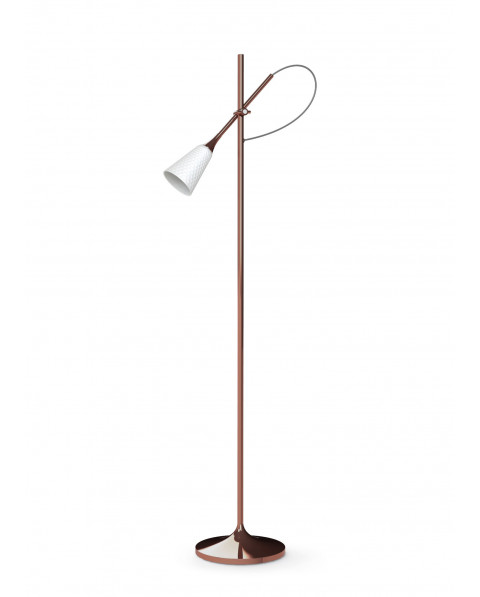 Jamz floor reading lamp (copper) (CE) Lladró Porcelain 01024017