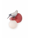 Parrot wall light (right)(CE/UK) Lladró Porzellan 01024057 