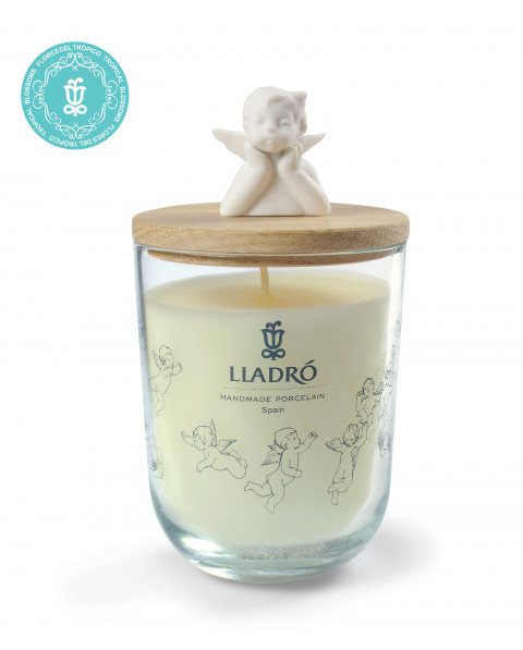 Missing you candle-Tropical Blossoms Lladró Porcelain 01040134