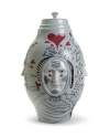 Lladro 01007597 - Фарфор Lladro SMALL CONVERSATION VASE 010 07597