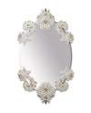 Lladro 01007768 ESPEJO OVAL SIN MARCO (BLANCO / ORO) 01007768