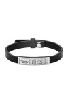 Bijou Diesel Bracelet LEATHER/STEEL DX1226040