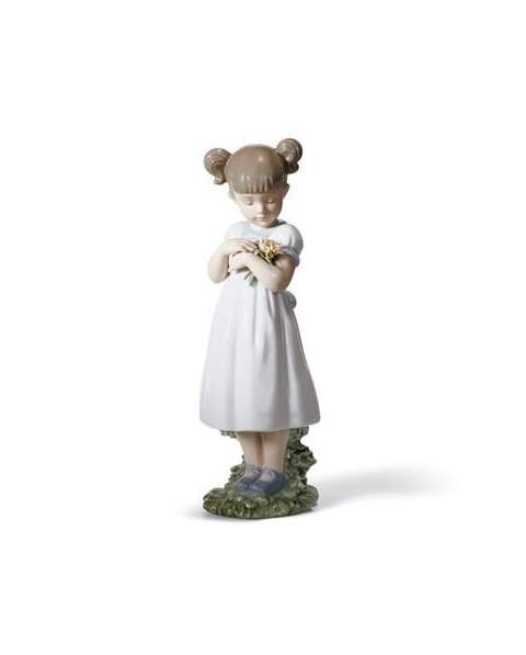 Lladro 01008021 Figurine FLOWERS FOR MOMMY