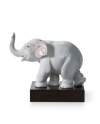 Lladro 01008036 ELEPHANT PORTE BONHEUR 01008036