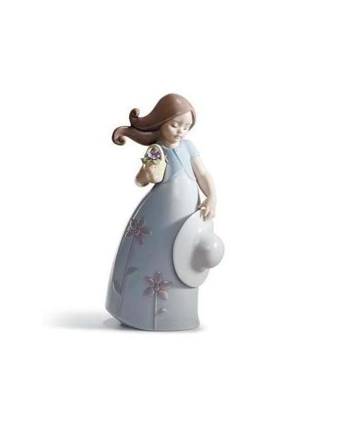 Lladro 01008043 Figurine LITTLE VIOLET