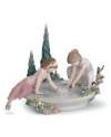 Lladro 01008355 Figurine PETALS IN THE POND