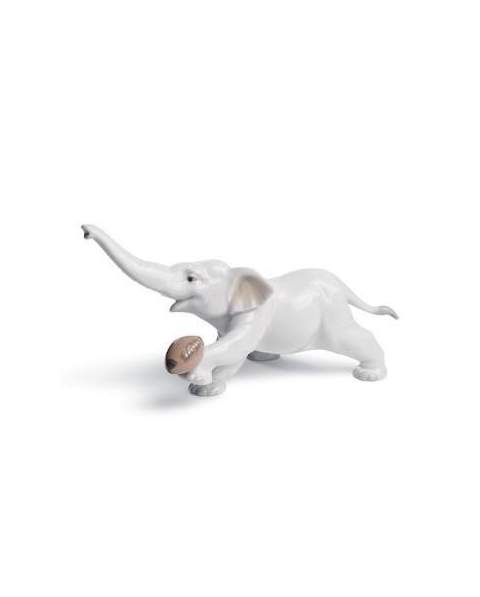 Lladro 01008394 ELEPHANT TOUCHDOWN 010.08394