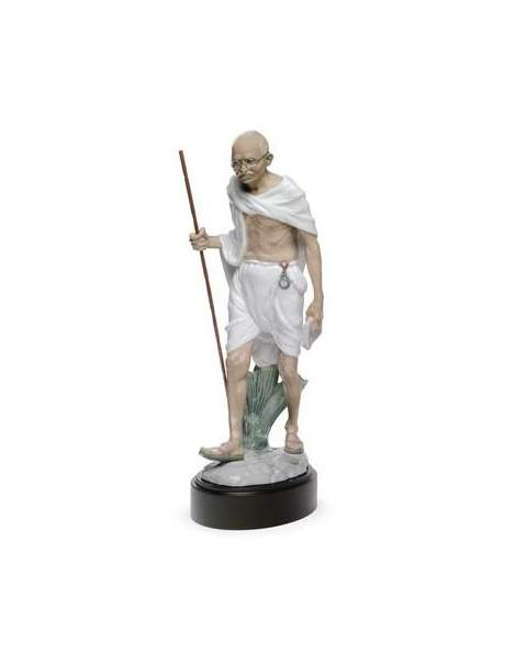 Lladro 01008417 Figurine MAHATMA GANDHI